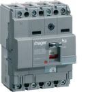Hager HHA126H circuit breaker 160 4P 25kA 125A