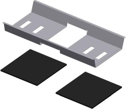 Schletter Solar 169004-013 building protection mat 230x110x8 mm SK flat roof system FlatGrid/FixGrid