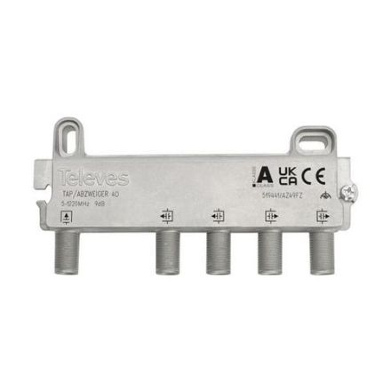 Televes AZ48FZ 4-way End 5-1218 MHz AD: 8 dB tap