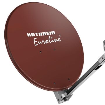 CityCom KEA650/R red-brown 65cm offset parabolic dish.