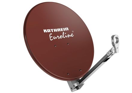 CityCom KEA650/R red-brown 65cm offset parabolic dish.