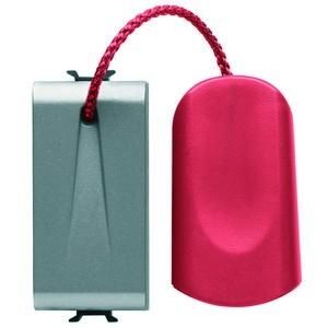 Gewiss GW14136 m. cable pull 1 NO 1M 1P 16A titanium pull switch