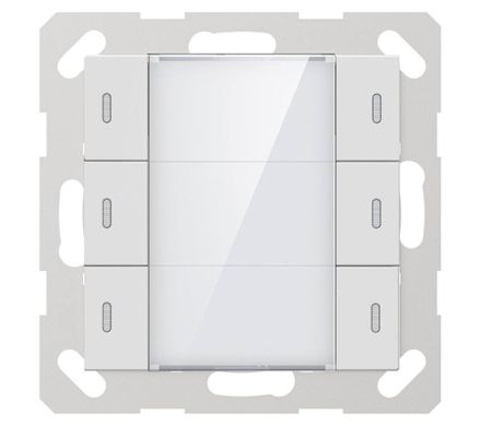 GVS 284144 KNX push button sensor ADVANCE+ | 3-way | matt white