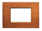 Bticino LNA4803LCA Light frame CHERRY 3-module, (wood)