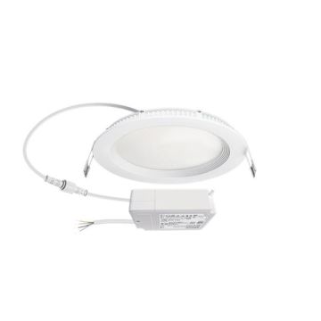 EsyLux EO10298936 LED recessed ceiling spotlight Elsa-2 DL 165 OP 110° 900 840 white DALI