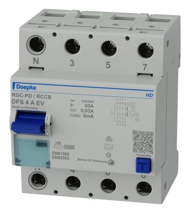 Doepke 09144818HD DFS4 063-4/0,03-A EV HD residual current circuit breaker