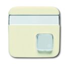 Busch-Jaeger 1571 CN-212 central plate, 1-way, with labeling field white