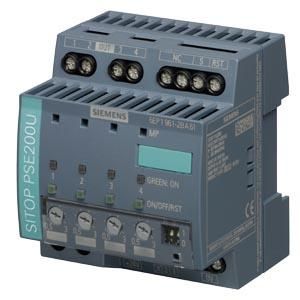 Siemens 6EP1961-2BA61 Selectivity module SITOP PSE200U DC 24V/4x0.5 3A