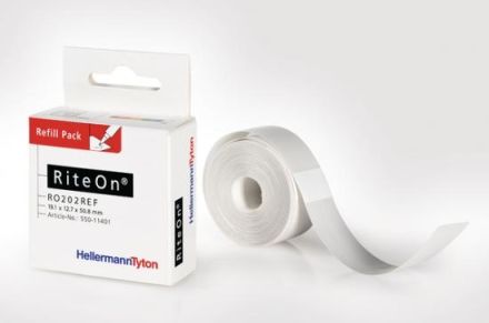 HellermannTyton 550-14017 RO201REF-1401-YE RiteOn label