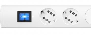 Kopp 234802007 DUOversal Plus 2-way white 1.4m USB power strip