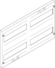 ABN 500x300mm 2FB/2RE open row spacing 150mm cover plate (FAO22N)