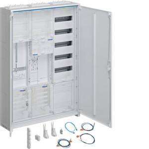 Hager ZB33SET15LS complete cabinet 1ZP/RES/SG/VF-5rh/APZ eHZ