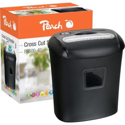 Peach PS500-40 Cross Cut Shredder PS500-40, Paper Shredder