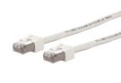 METZ CONNECT AWG26 Ultraflex500 VolP 10.0m white patch cable Cat6A, 13084VA088-E