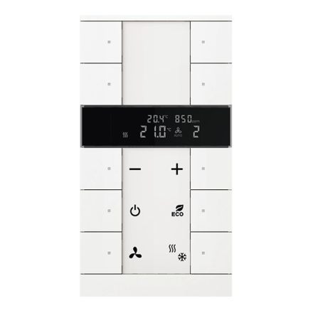 BUSCH-JAEGER SBC/U10.0.11-84 KNX-RTR Tenton | 10-way, CO2/humidity sensor | studio white