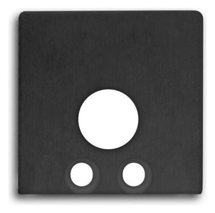 Dotlux 5467 Alu for profile type DXA8 black (PK=2pcs.) end caps