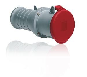 ABB Stotz-Kontakt 363C6 , coupling, 6h, 63 A, IP44, 3P+E , 2CMA166850R1000
