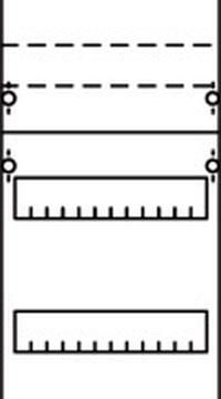 ABB Striebel & John 1V1K-150 distribution panel 5RE / 1FB, BH1, 2CPX077806R9999