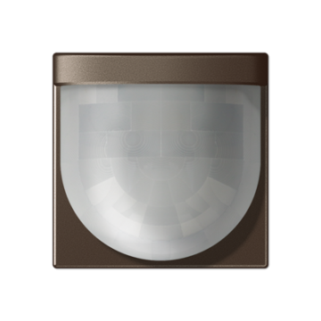 Jung A17280MO LB-Management motion detector Standard 2, 20 m, IP44, Series A, mocha