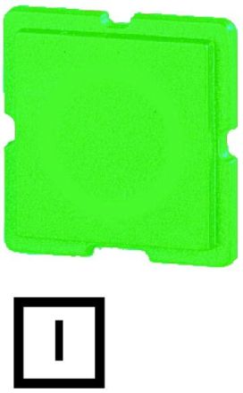 Eaton 11TQ25 button plate, green, I , 091562