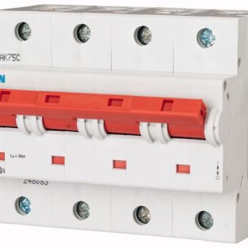Eaton PLHT-C100/4 miniature circuit breaker, 100A, 4p, C-Char, 248092