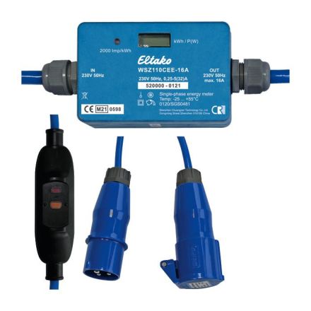 Eltako 28016113 WSZ110CEE-16A+PRCD MID mobile AC meter