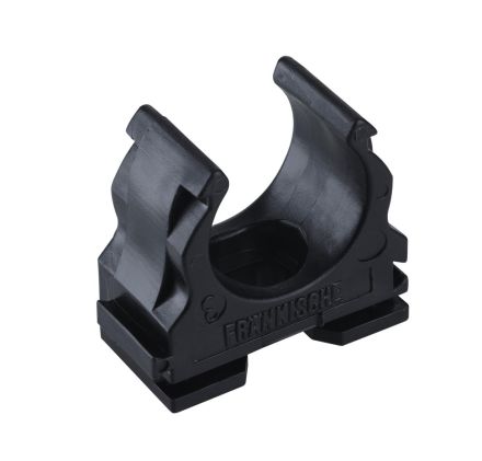 Fränkische Rohrwerke 22571050 FRÄNKISCHE CLIPFIX-UV50 BLACK plastic clamp