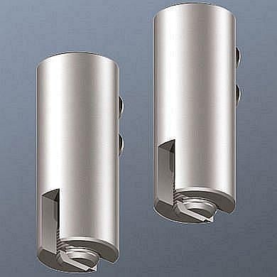Bruck 150514mc HI matt chrome feed set Hl matt chrome