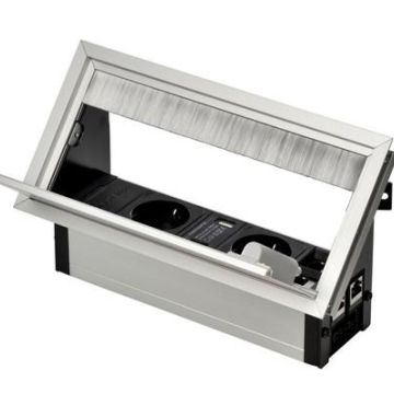 Kopp 939605017 VersaFLAP 2-way + 2 RJ45 + 1 USB power strips