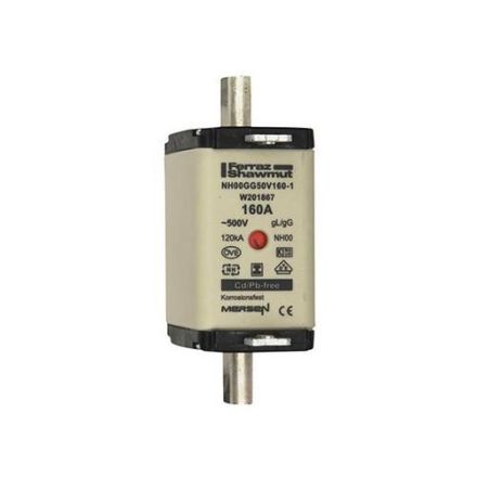 Mersen 1F769.000000 1F769. Size 00 160A ~500V gG SGL NH fuse link