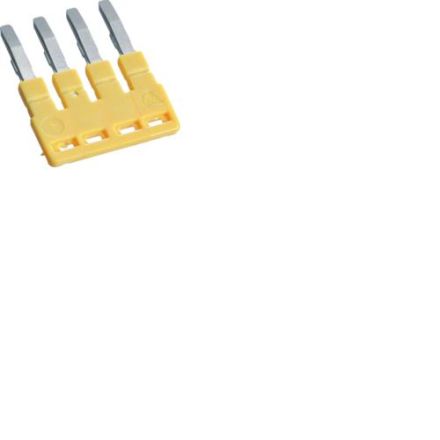 Hager KWJ02D4 connecting bar 2.5qmm 4-way insulated
