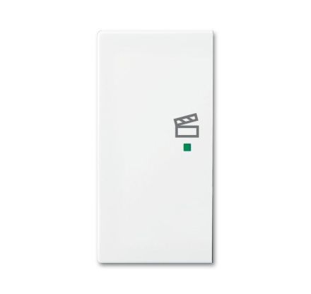 Busch-Jaeger 6233-21-914 Rocker switch, 2-way left, with symbol 'Scene' alpine white