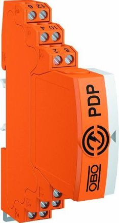 OBO Bettermann 5080353 PDP-2-24-I-OS 2-pole indir. earthing data line protection device