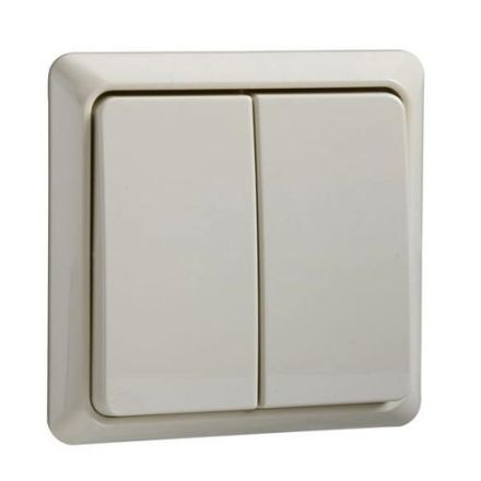ELSO 511500 series switch 10A complete RENOVATION pearl white