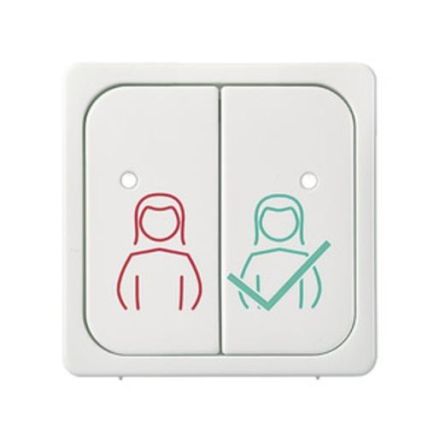 ELSO 735820 touch surface call-cancel button MEDIOPT CARE pearl white