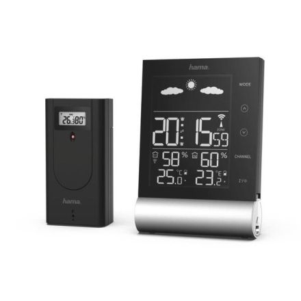 Hama 00186417 Black Line black weather station
