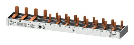 Siemens 5ST3783-0 10qmm 1x FI 3p/N + 8x Comp. 12TE pin busbar