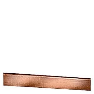 Siemens 8WC5120 flat copper rod 6x6mm 2.4m long bare