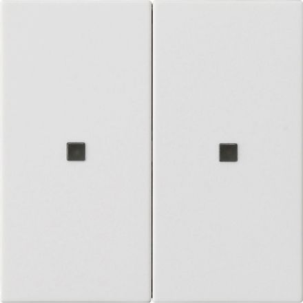 GIRA 510727 KNX-RF operating top unit System 55 | 2-way | pure white satin finish