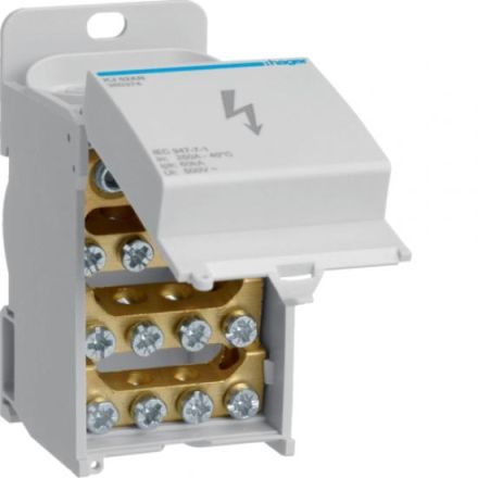 Hager KJ02AN distribution block 250A closed 1-pole