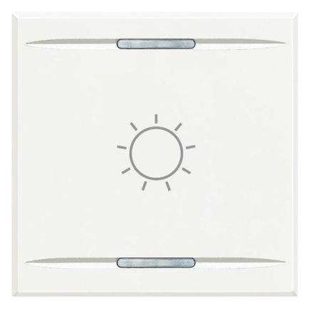 Bticino HD4911M2BA rocker 2m light white