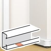 Legrand 075667 joint cover lower part, (pure white)