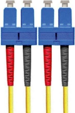 Paschke Datensysteme F040466-5 dx. 9/125m G652.D yellow SCd/SCd 5m fiber optic patch cable