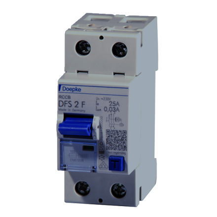 Doepke 09114020 DFS2 016-2/0,03-F residual current circuit breaker TYPE F