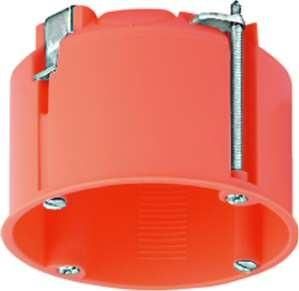 Kaiser 9063-50 D: 68mm with metal thread M5 hollow wall ceiling outlet box, 9063-50