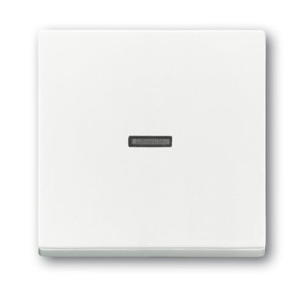 Busch-Jaeger 1789 N-84 rocker switch, with small transparent dome, studio white