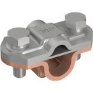 Pröpster 111 729 M8-Plus Cu-St/tZn 3-piece round/round 30/D:16 Vario clamp