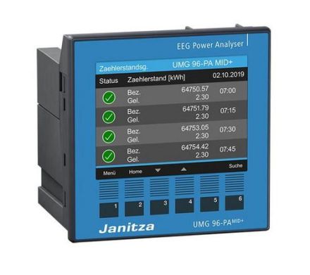 Janitza UMG96-PA-MID+ energy meter