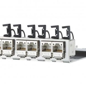 METZ CONNECT 6 Port 180° for 1U assembly C6A module ISO, 130B11P2-E