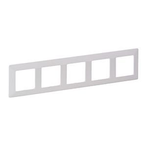 Legrand 754005 frame Valena Life 5-way ultra white white, (white)
